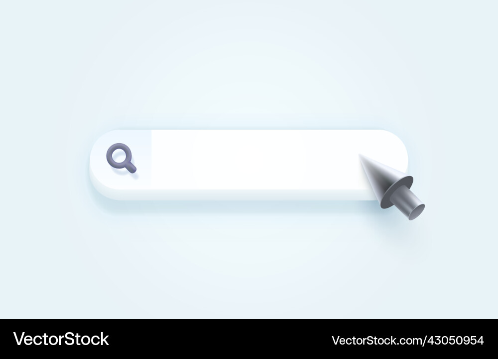 Search web banner browse network frame address Search web banner browse network frame address vector image