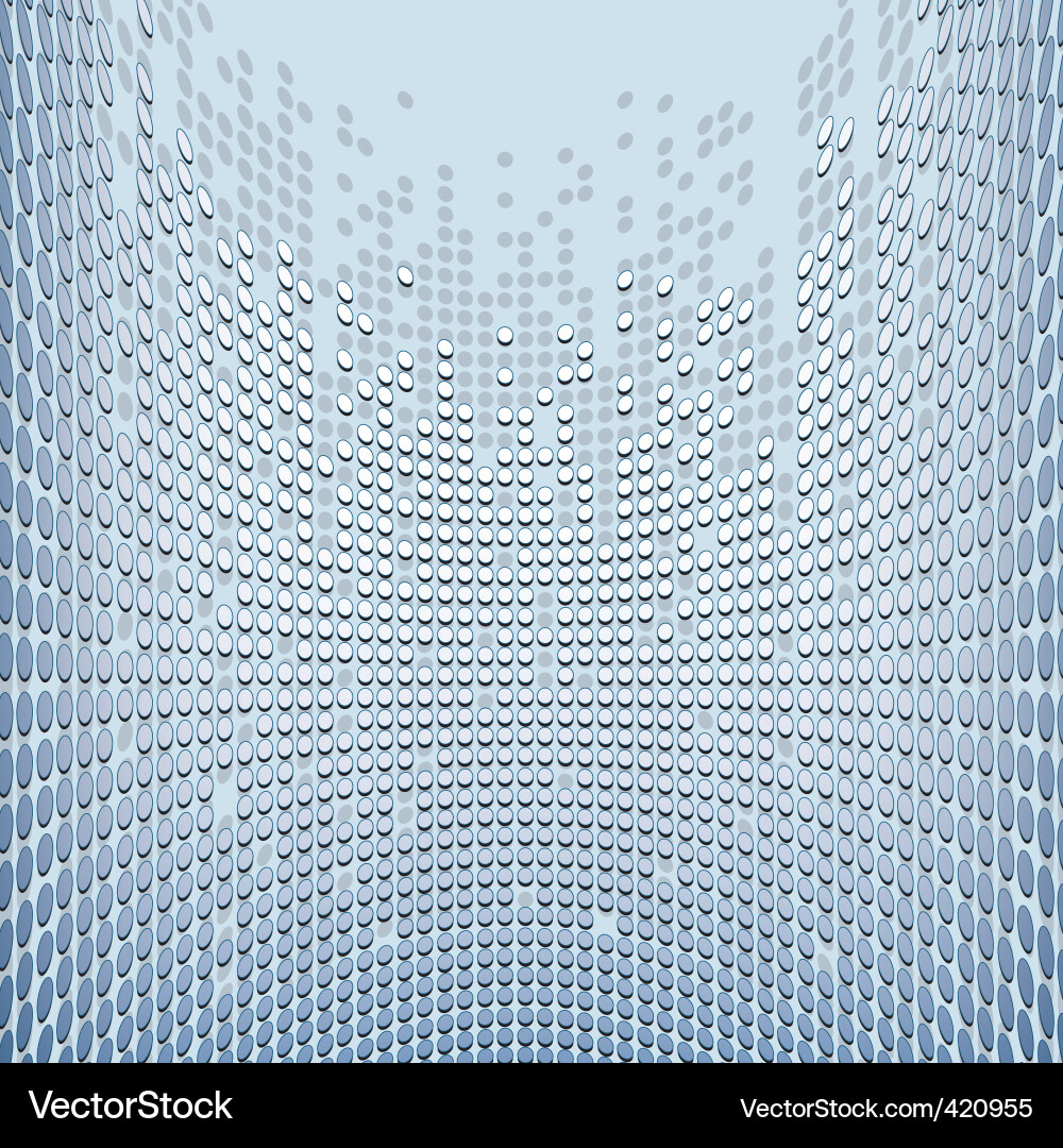 Dynamic Circle Background vector image
