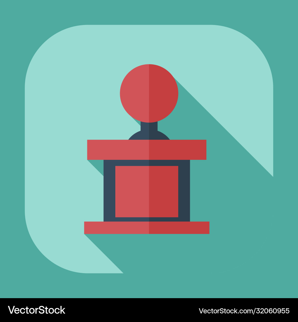Flat modern design with shadow icons judge Flat modern design with shadow icons judge Vector Image