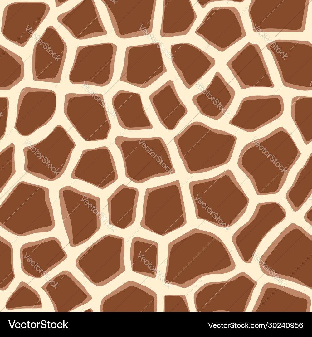Seamless orange pattern giraff skin animal trend Seamless orange pattern giraff skin animal trend Vector Image