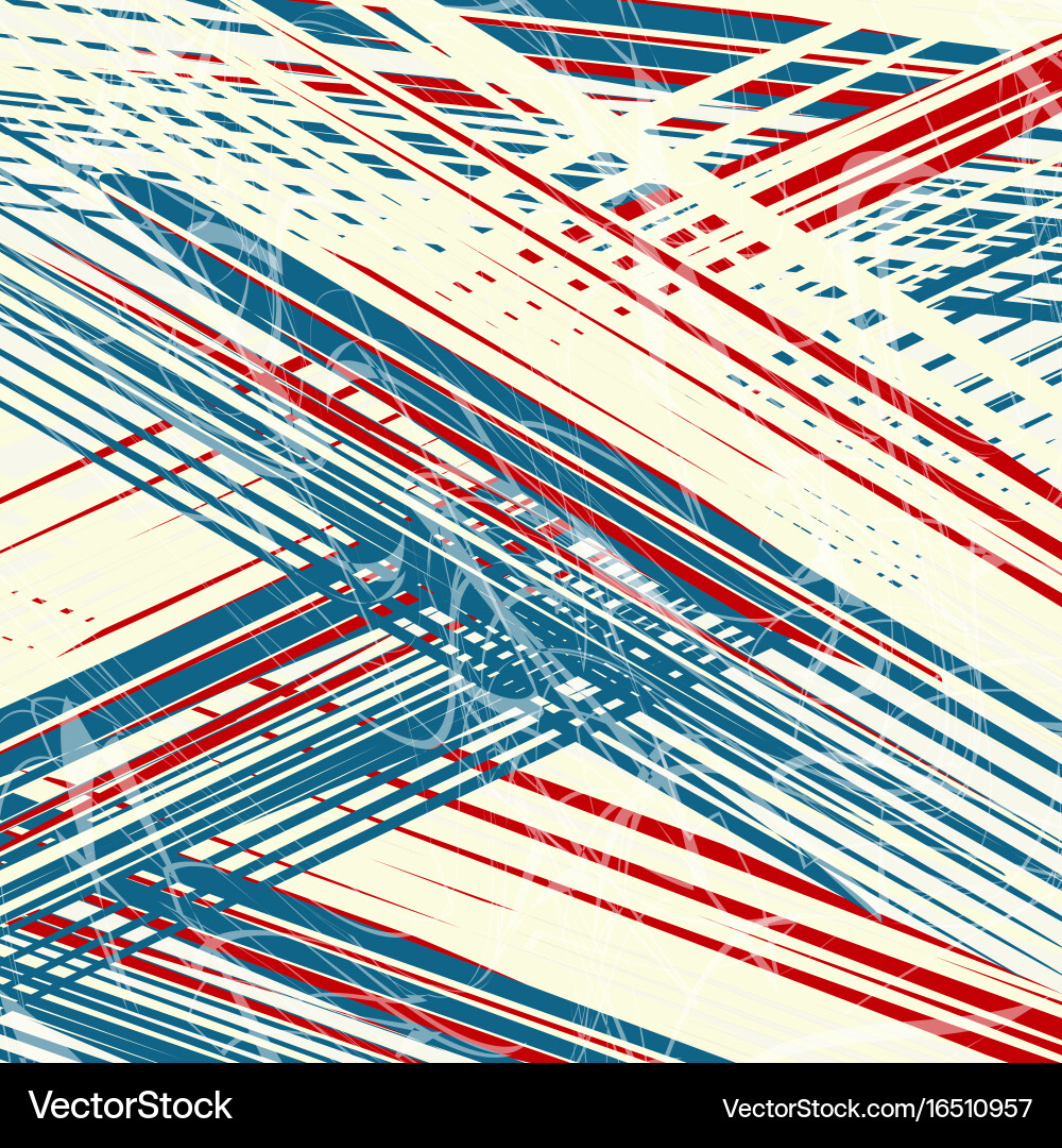 Abstract background in retro style vector image