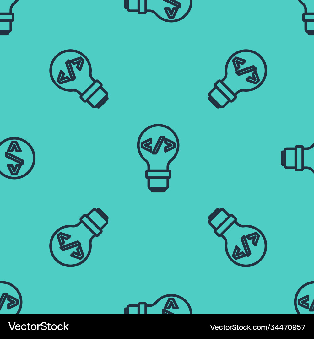 Black line web design and front end development Black line web design and front end development vector image