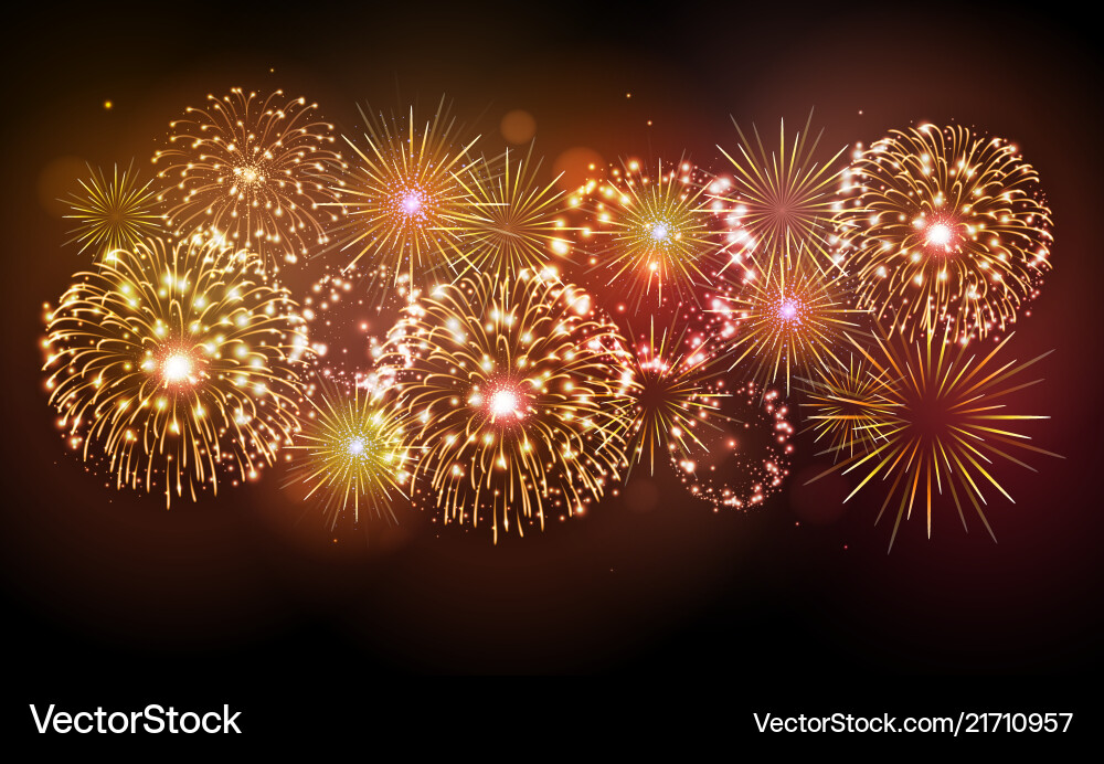 Feiertagsfest goldene Feuerwerk Unabhängigkeit Tag Feiertagsfest goldene Feuerwerk Unabhängigkeit Tag vektorbild