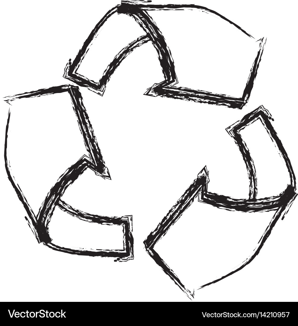 Recycle reduce and reuse Vector Image