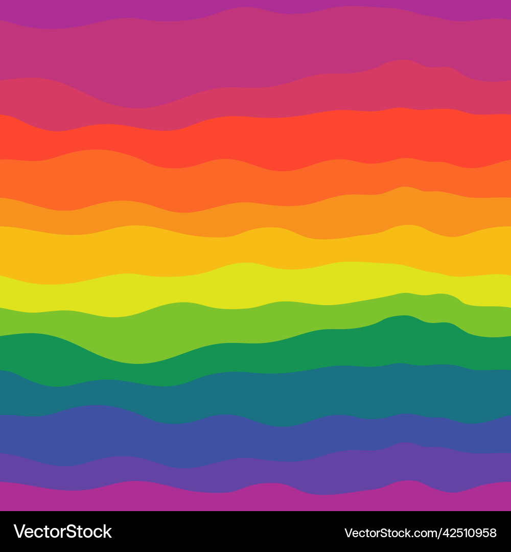 Abstract colorful seamless pattern with rainbow Abstract colorful seamless pattern with rainbow vector image