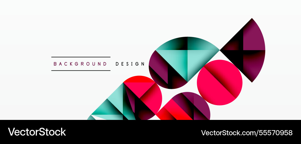 Abstract geometric pattern with intersecting Abstract geometric pattern with intersecting Vector Image