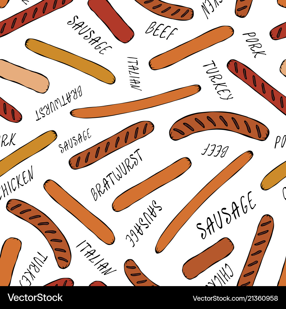 Seamless endless background pattern of different Seamless endless background pattern of different vector image