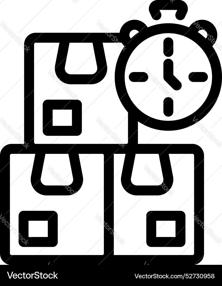 Simple showing the concept of fast delivery Simple showing the concept of fast delivery Vector Image