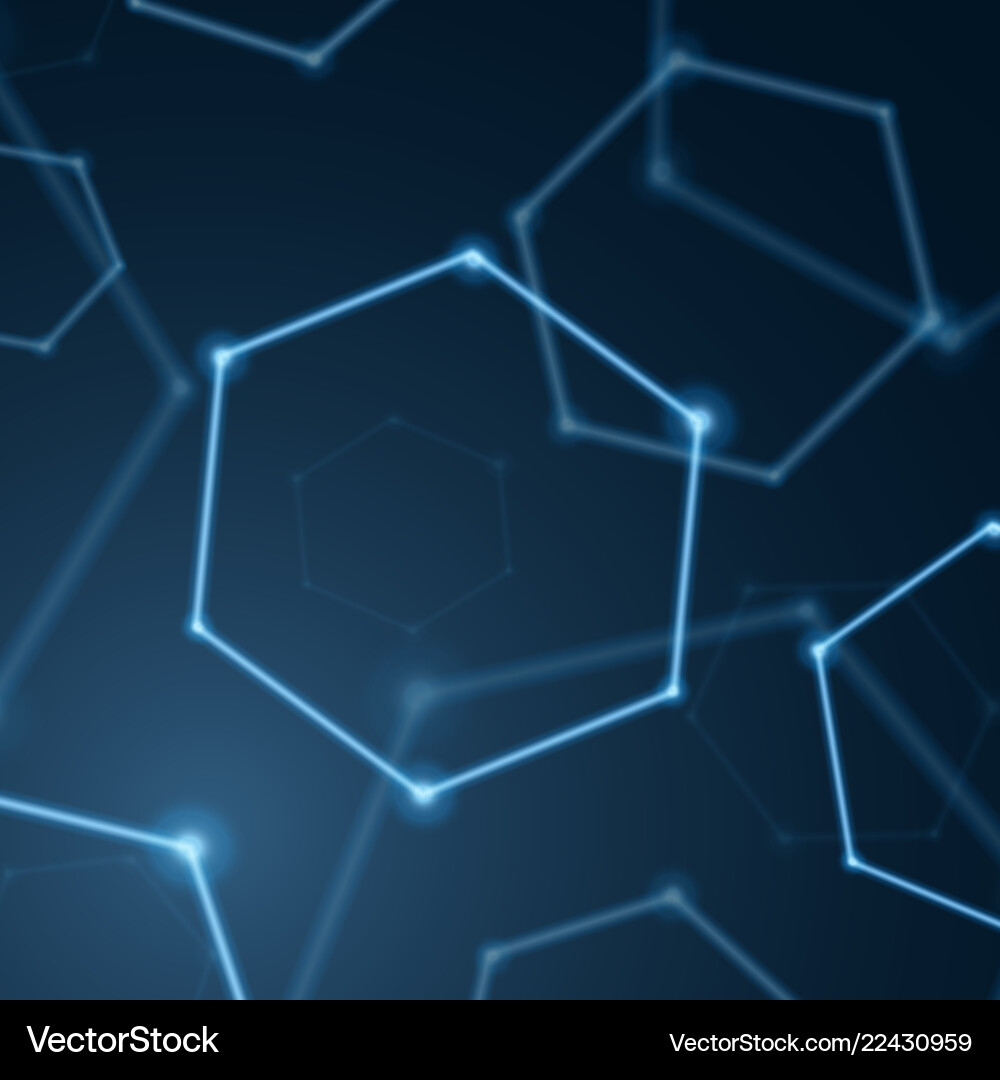 Abstract hexagon background Abstract hexagon background vector image