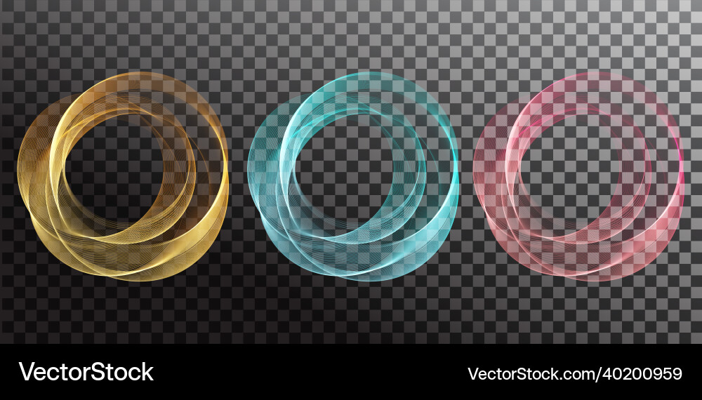Abstract waves shiny circle moving lines design Abstract waves shiny circle moving lines design vector image
