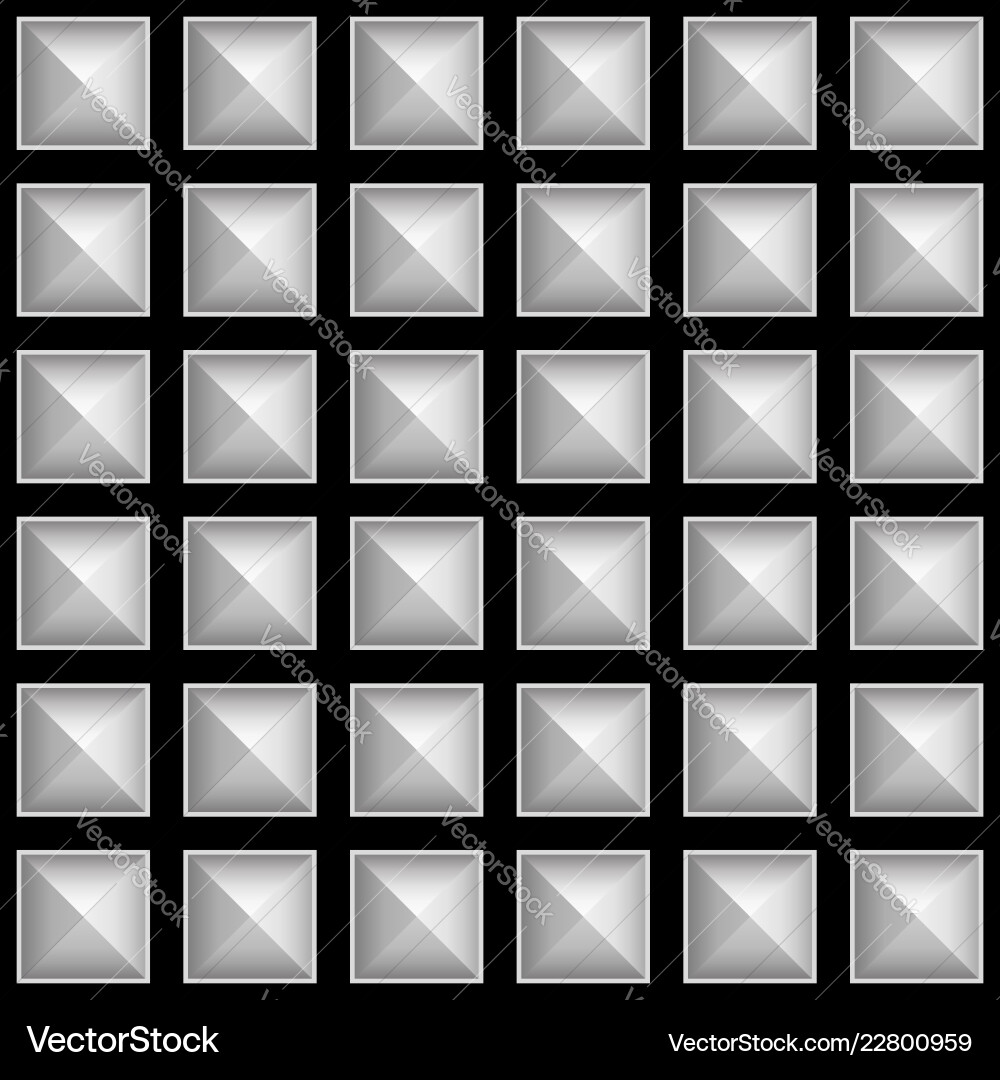 Studded pointed pattern background seamlessly Studded pointed pattern background seamlessly vector image