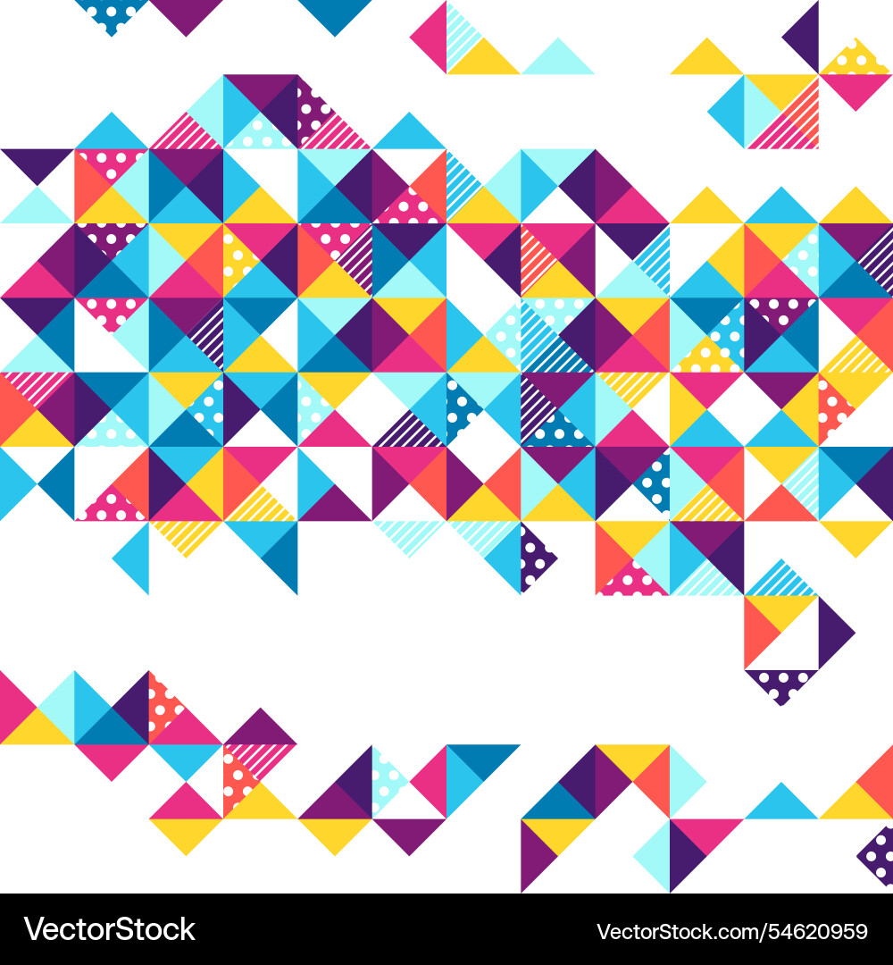 Triangle seamless pattern abstract geometric Triangle seamless pattern abstract geometric vector image