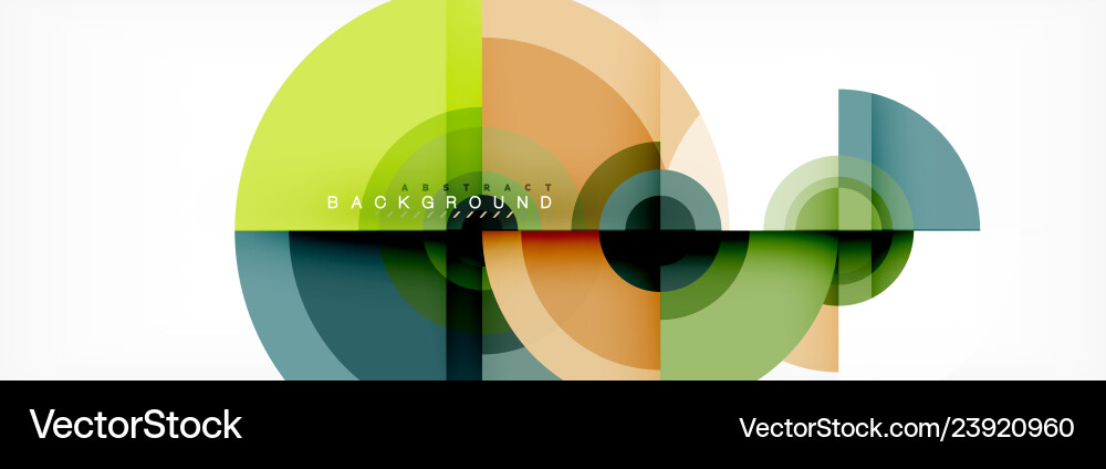 Abstract background circle design Vector Image