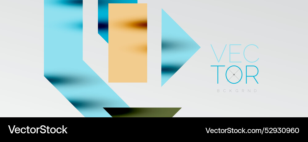 Dynamic lines and triangles Vector Image