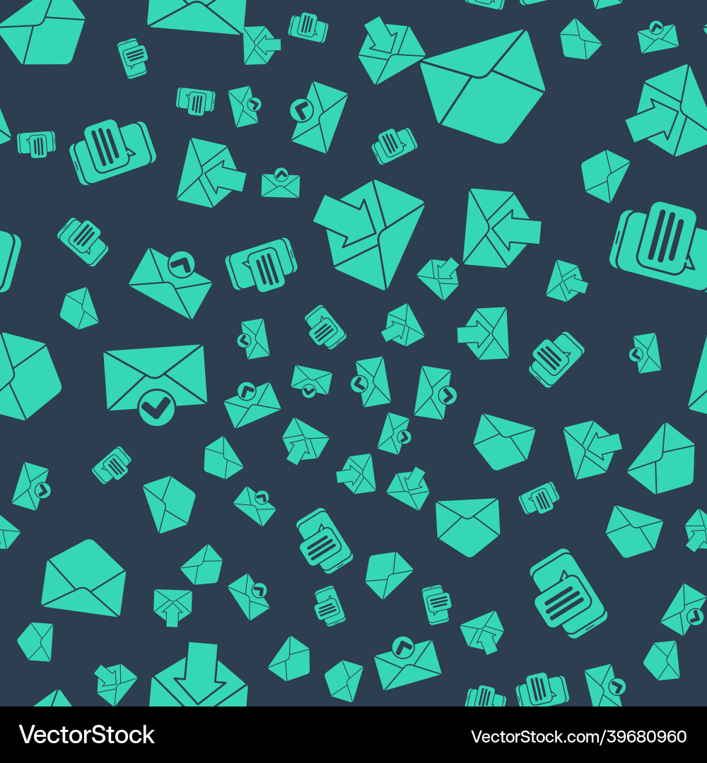 Set envelope and check mark Set envelope and check mark vector image