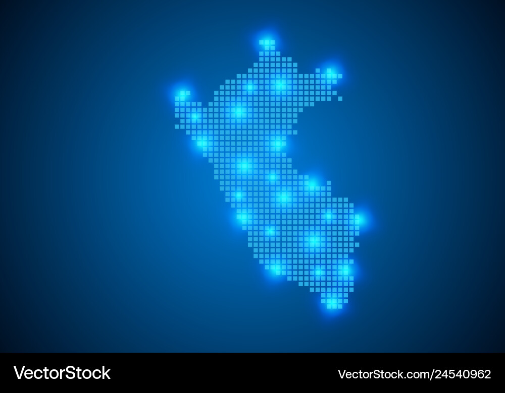 Abstract blue background with map internet line Abstract blue background with map internet line vector image
