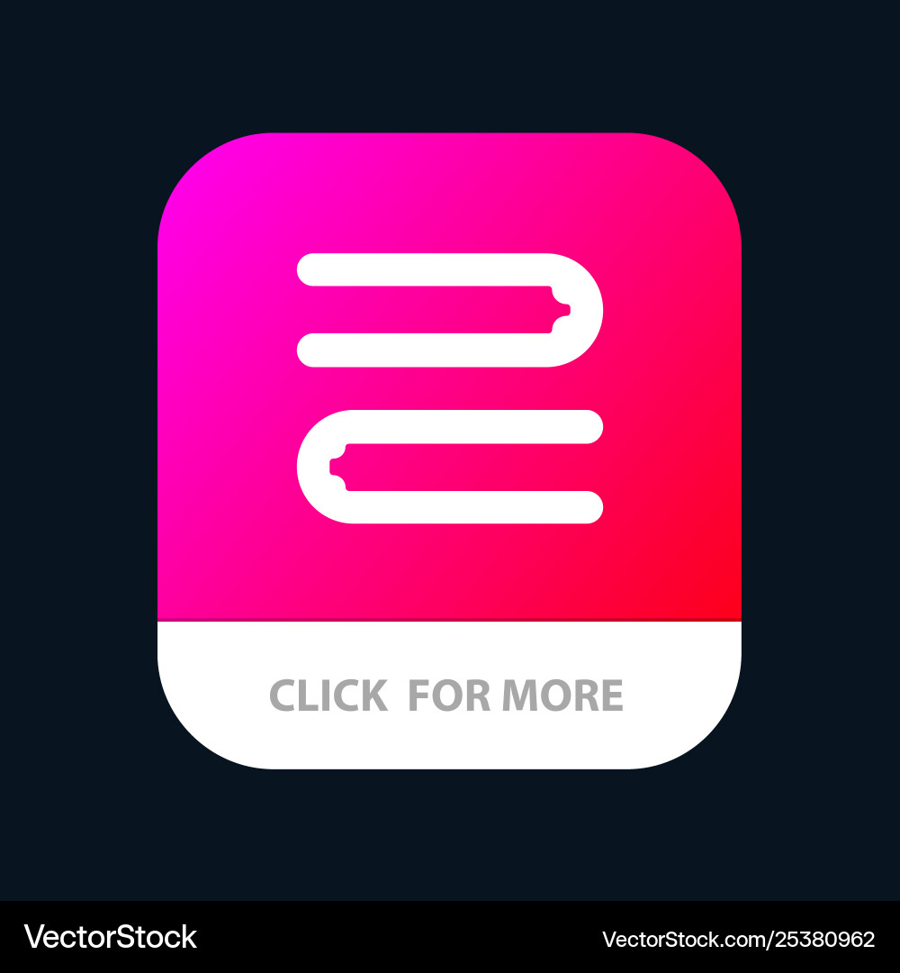 Clean cleaning towel mobile app button android Clean cleaning towel mobile app button android vector image