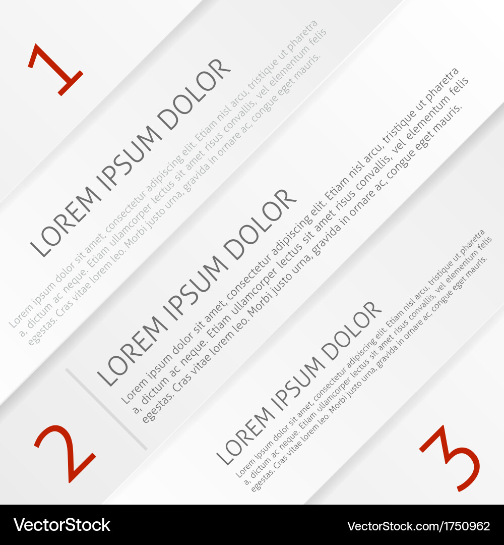 Presentation template vector image