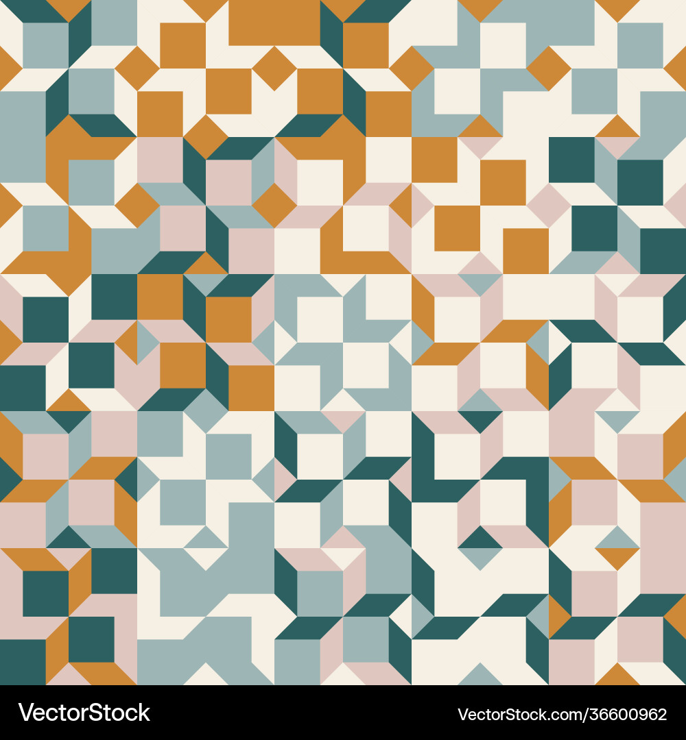 Seamless abstract pattern design with geometric Seamless abstract pattern design with geometric Vector Image