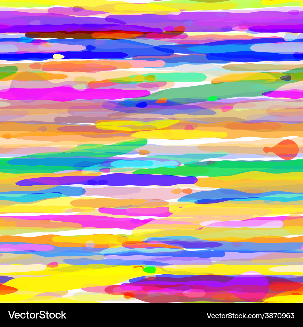 Abstract colorful drip seamless pattern Vector Image