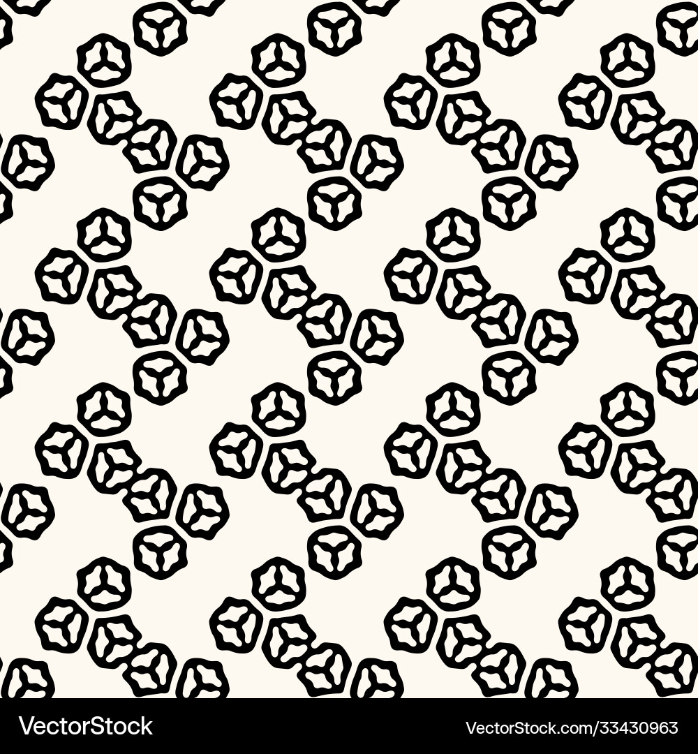Abstract Monochrome Pattern Vector Image