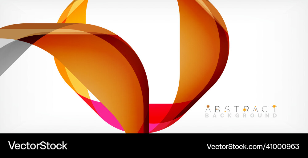 Abstract square shape with overlapping waves Abstract square shape with overlapping waves Vector Image