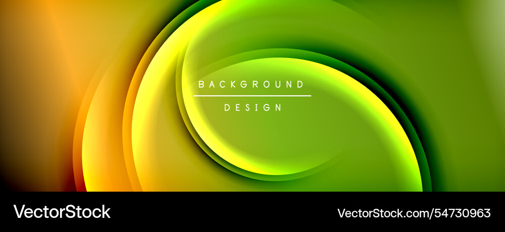 Bright rainbow style color gradient with curve Bright rainbow style color gradient with curve vector image