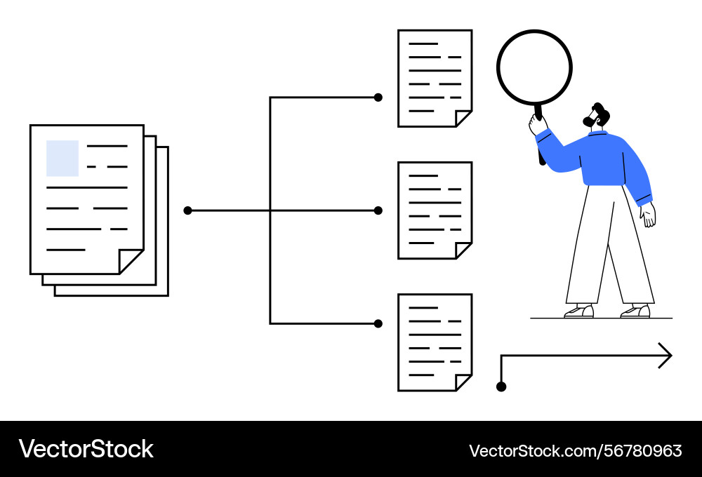 Data organization and analysis workflow featuring Data organization and analysis workflow featuring Vector Image