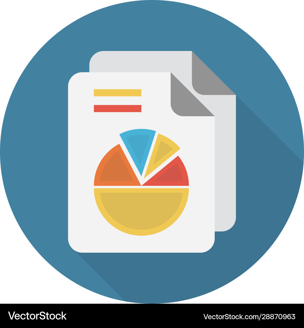 Graph vector image