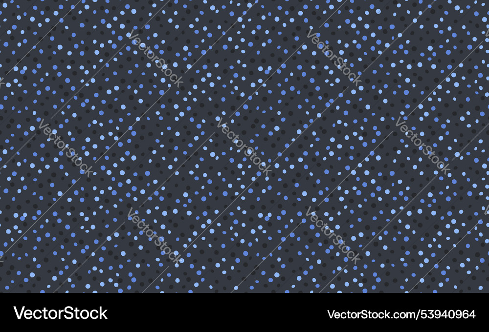 Seamless spotted pattern with colorful round vector image