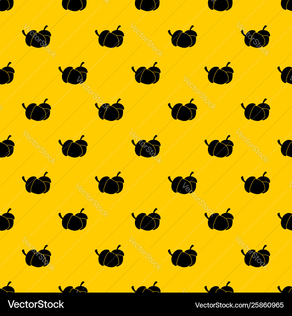 Acorn pattern Vector Image