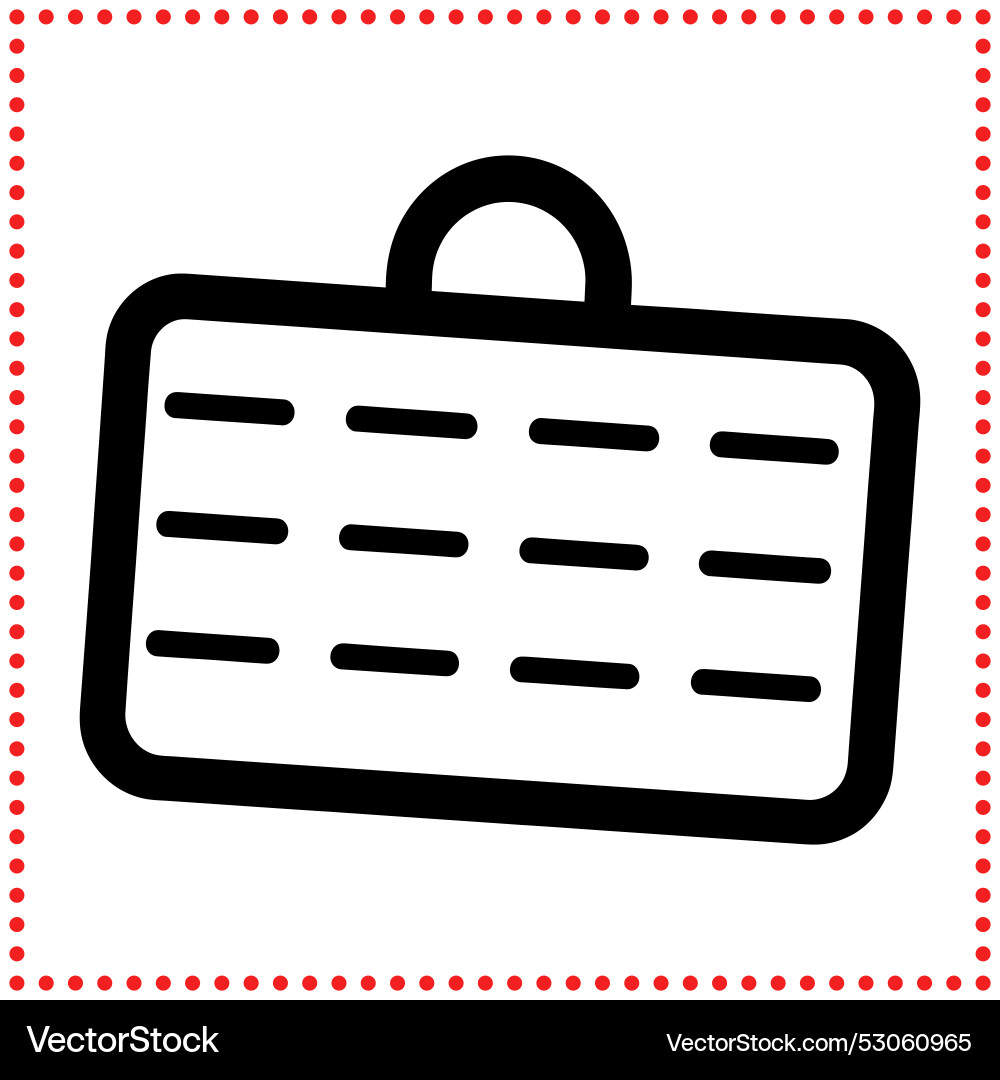 Simple and clean calendar great for adding Vector Image