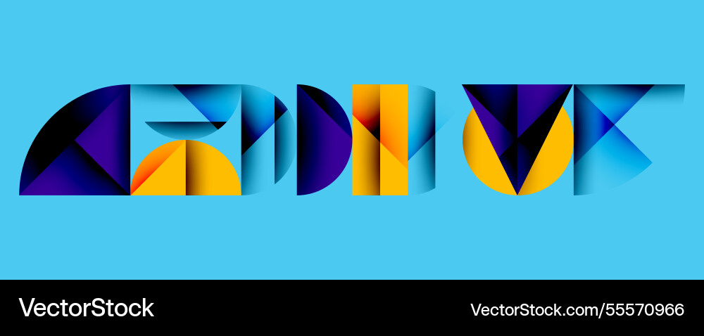 Abstract geometric pattern with intersecting Abstract geometric pattern with intersecting vector image