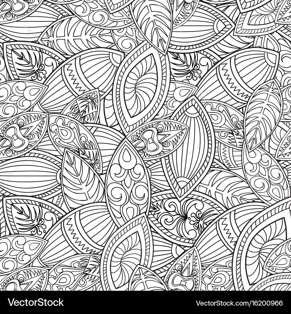 Abstract line seamless pattern tiled geometric Vector Image
