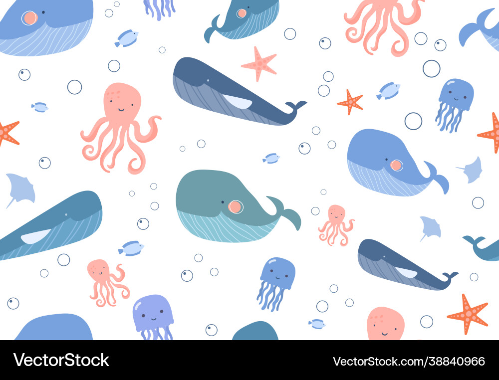 Pattern for kids Royalty Free Vector Image - VectorStock