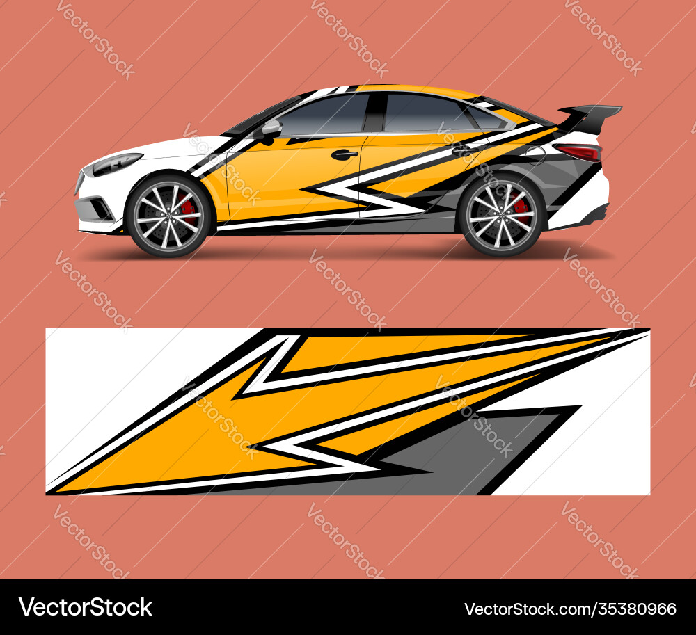 Racing Stripe Pattern Vector Image