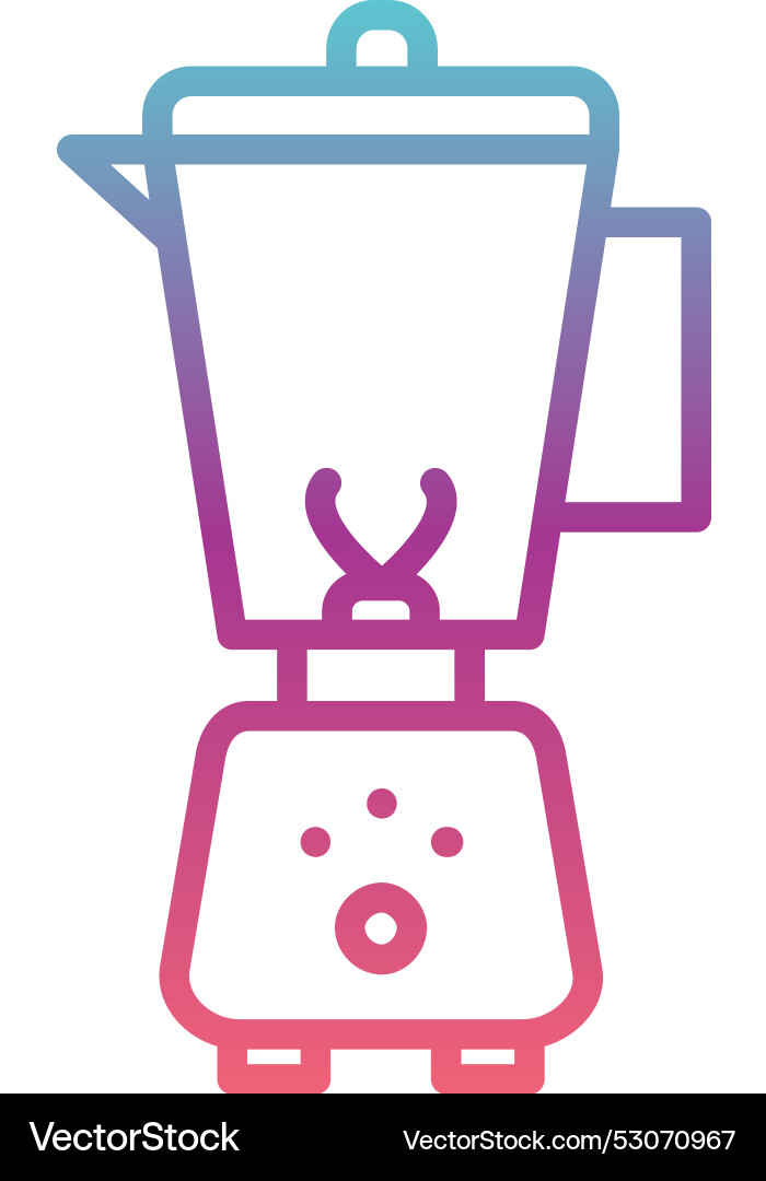 Blender line gradient design Vector Image