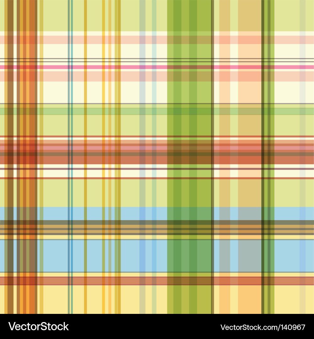 Colorful Checked Pattern vector image
