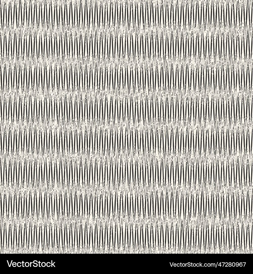 Washed-out effect textured zigzag pattern Washed-out effect textured zigzag pattern vector image