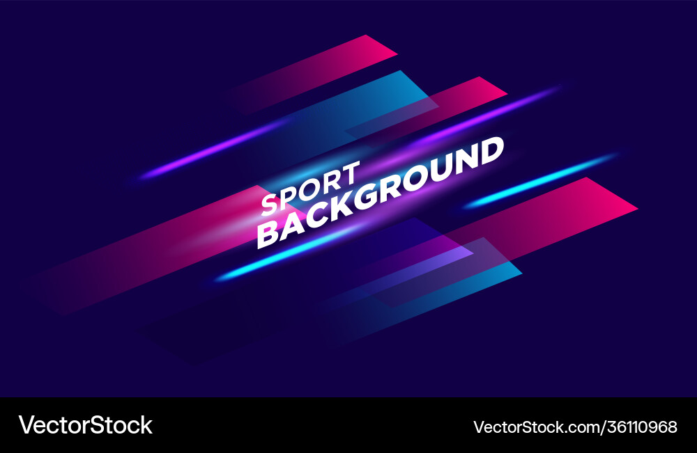 Bright abstract background with a dynamic waves Vector Image