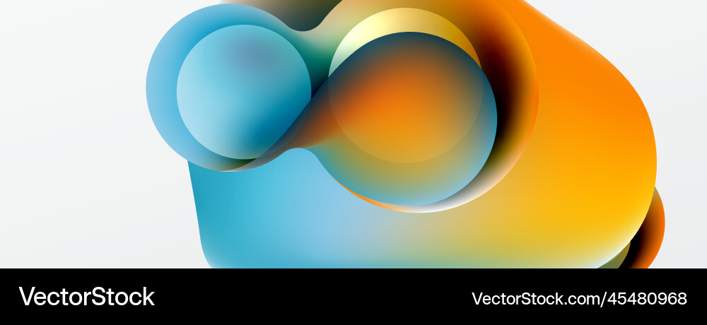 Fluid abstract background liquid color gradients Fluid abstract background liquid color gradients vector image