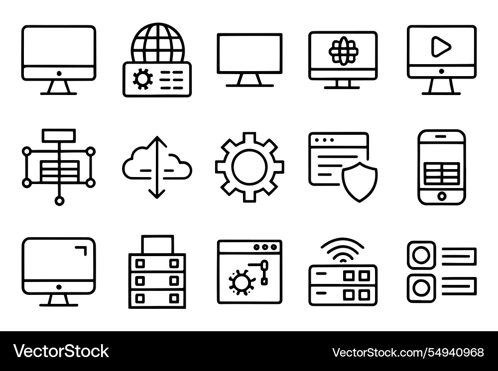 Programmieren von Netzwerk-Website-Technologie Fortschritt Programmieren von Netzwerk-Website-Technologie Fortschritt vektorbild