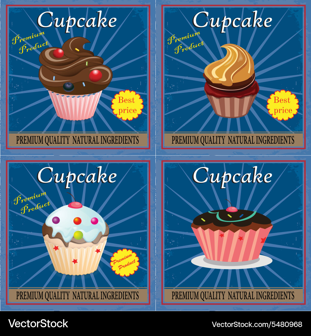 Set for a menu Vector Image