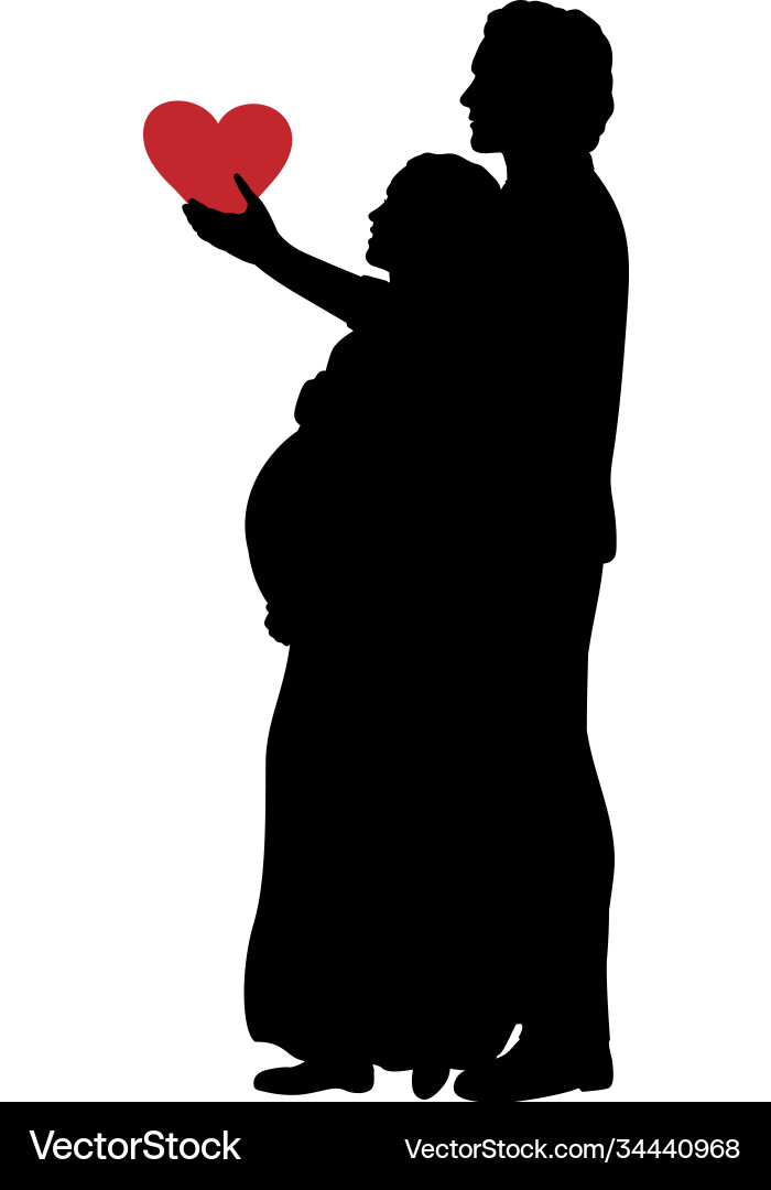 Silhouette lieben Mann gibt Herzen geliebt Silhouette lieben Mann gibt Herzen geliebt vektorbild