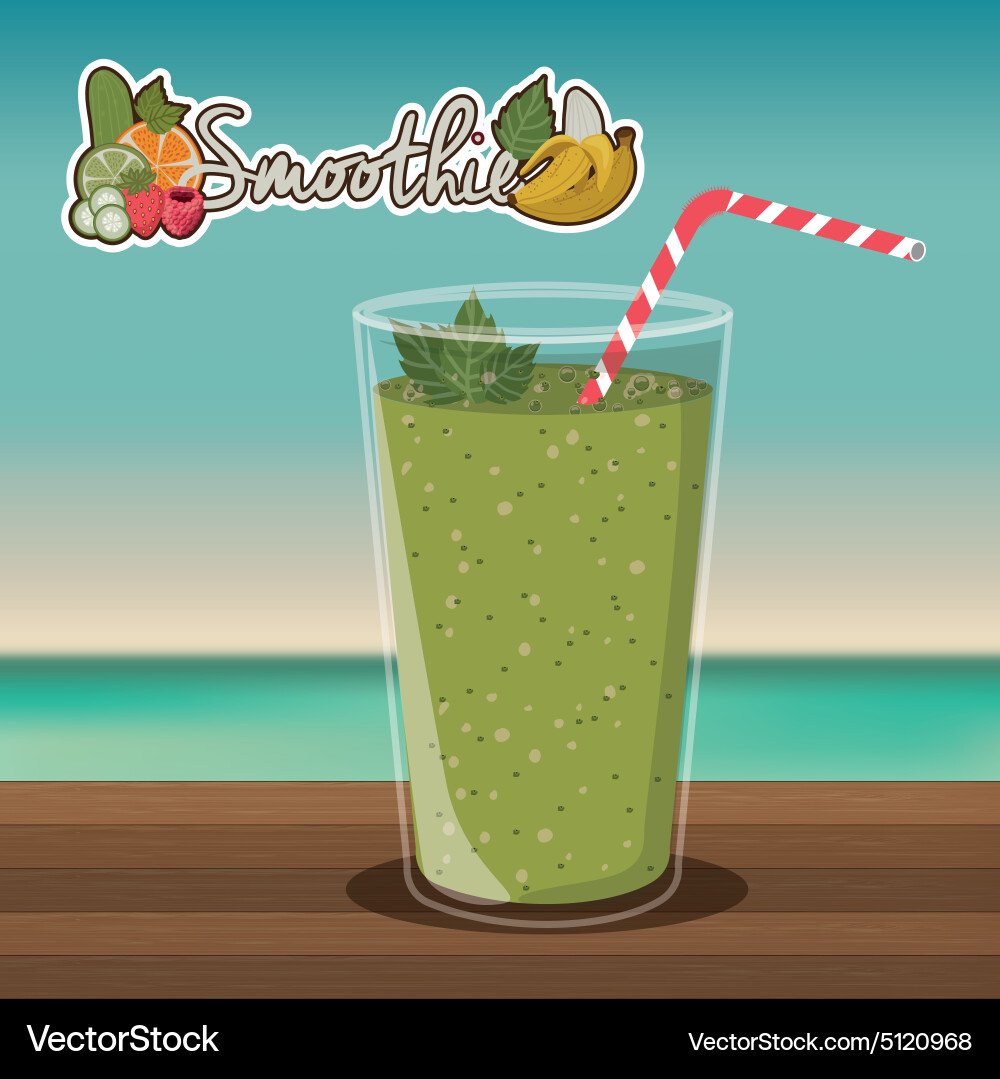 Smoothie design Vector Image