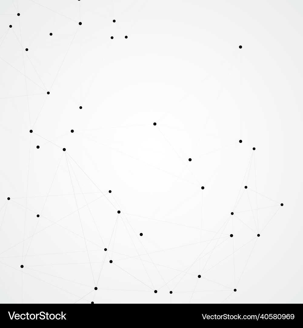 Abstract icon with network dots art element Abstract icon with network dots art element Vector Image