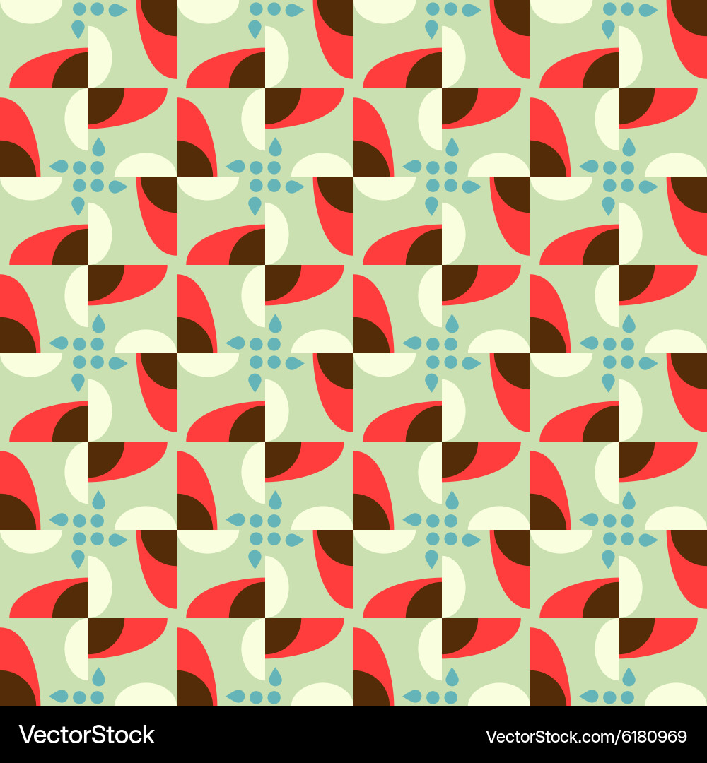 Abstract seamless pattern motif background Vector Image