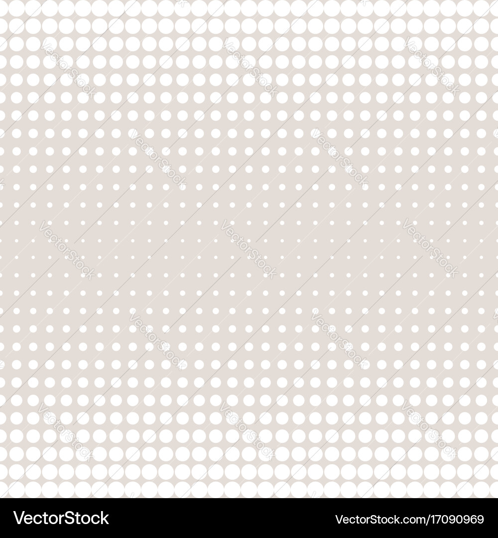 Halftone circles pattern different sized dots Vector Image