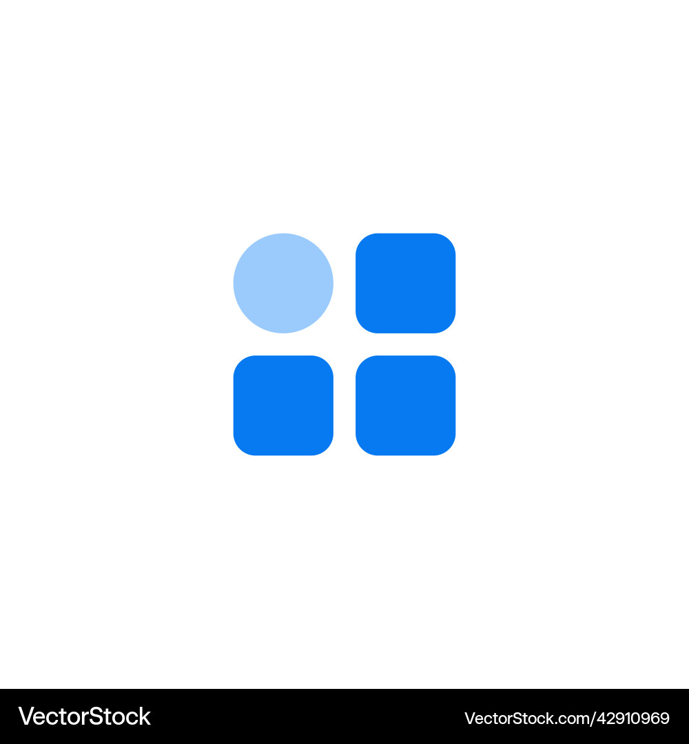 Menu flat line icon linear style sign for mobile Menu flat line icon linear style sign for mobile vector image