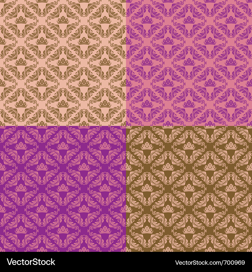 Seamless pattern vector image